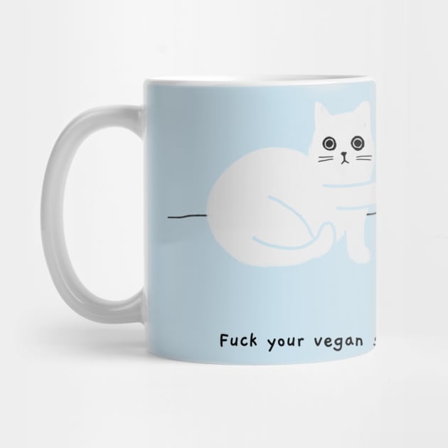 Vegan milk (black caption) by KentheCat